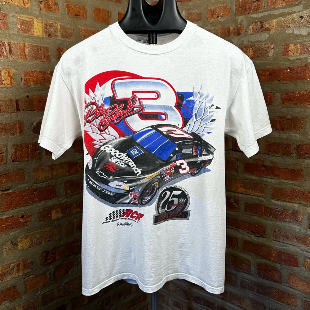 Vintage Competitors View NASCAR Dale Earnhardt Mens T-Shirt Size Medium USA Made